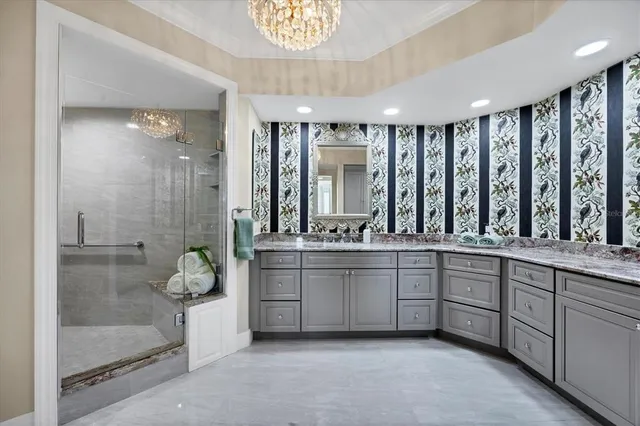 a view of building with yard