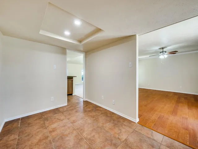 a view of empty room