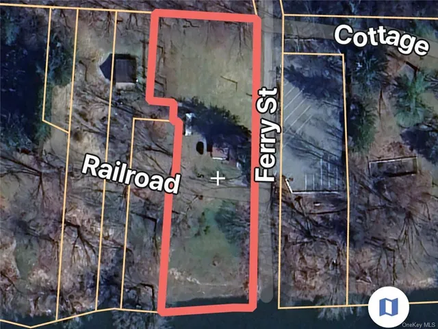 view of a black and white photo