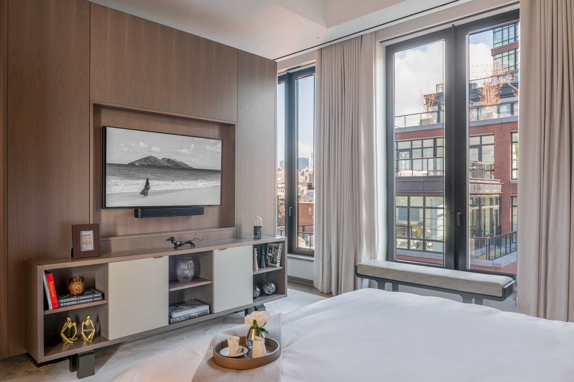 401 West Street, Unit PH Manhattan, NY 10014 - Photo 5 of 23 a room with furniture and window