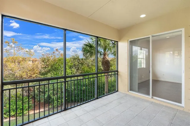 a view of a large window