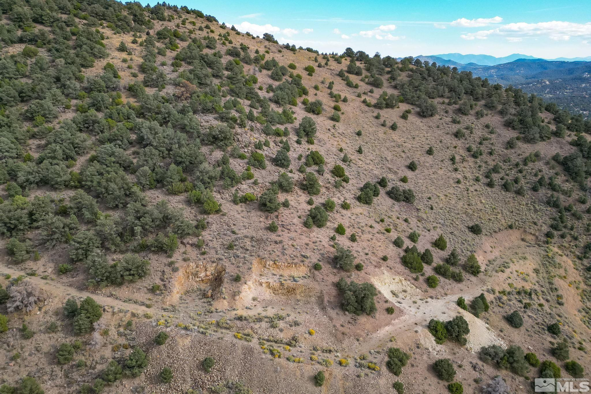 0 Western Skies Drive Reno, NV 89521 - Photo 17 of 20 a view of a dry yard with mountains in the background