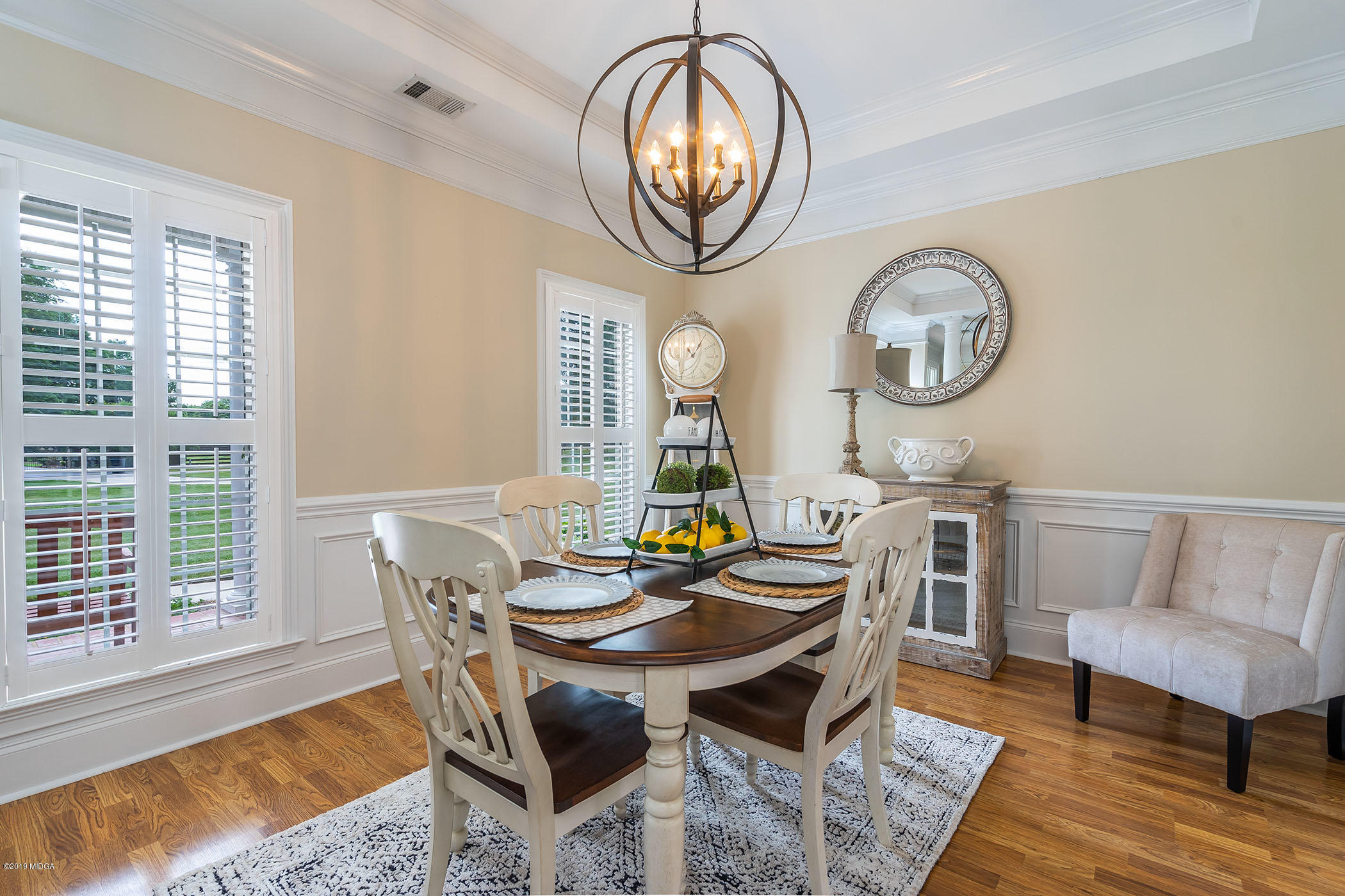9801 Lower Thomaston Road Macon, GA 31220 - Photo 15 of 40 a view of a dining room with furniture and a window