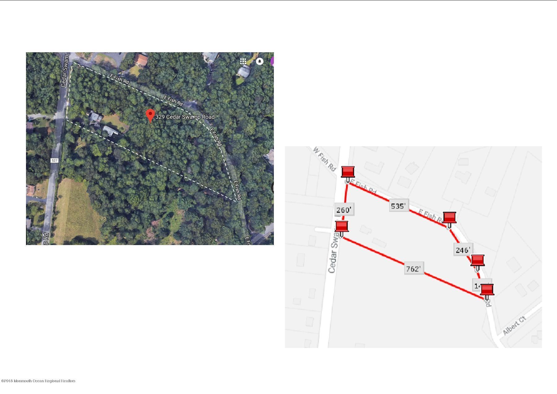 329 Cedar Swamp Road Jackson, NJ 08527 - Photo 2 of 27 Approximation Maps 2018-329 Cedar Swamp