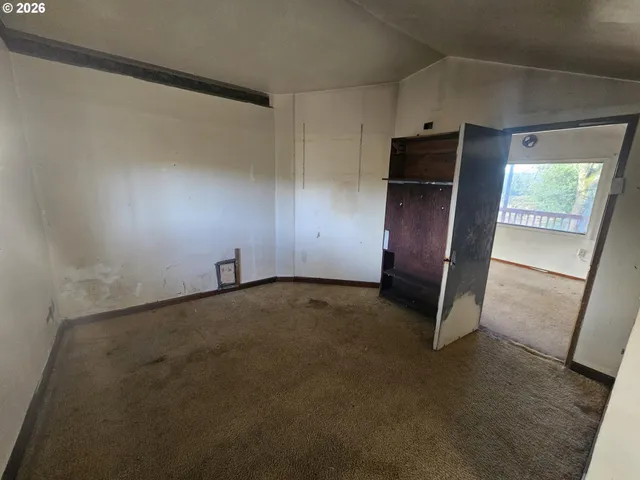 a view of empty room