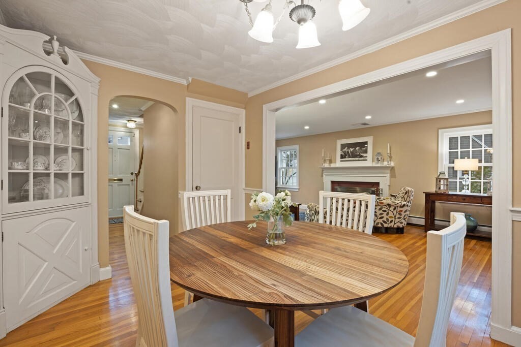 26 Virginia Road Needham, MA 02494 - Photo 14 of 41 a dining room with furniture and window