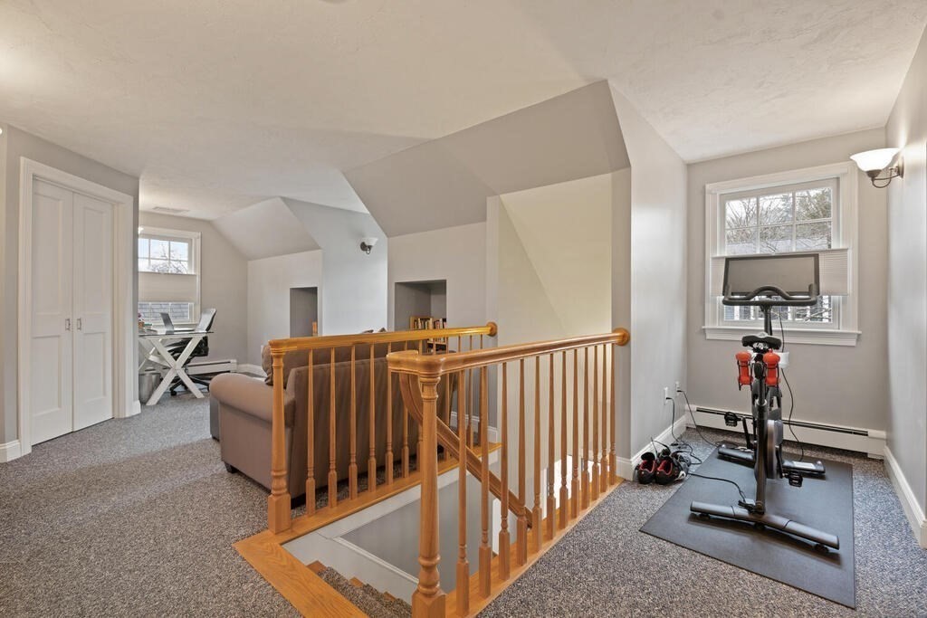 26 Virginia Road Needham, MA 02494 - Photo 35 of 41 a view of a hallway with workspace