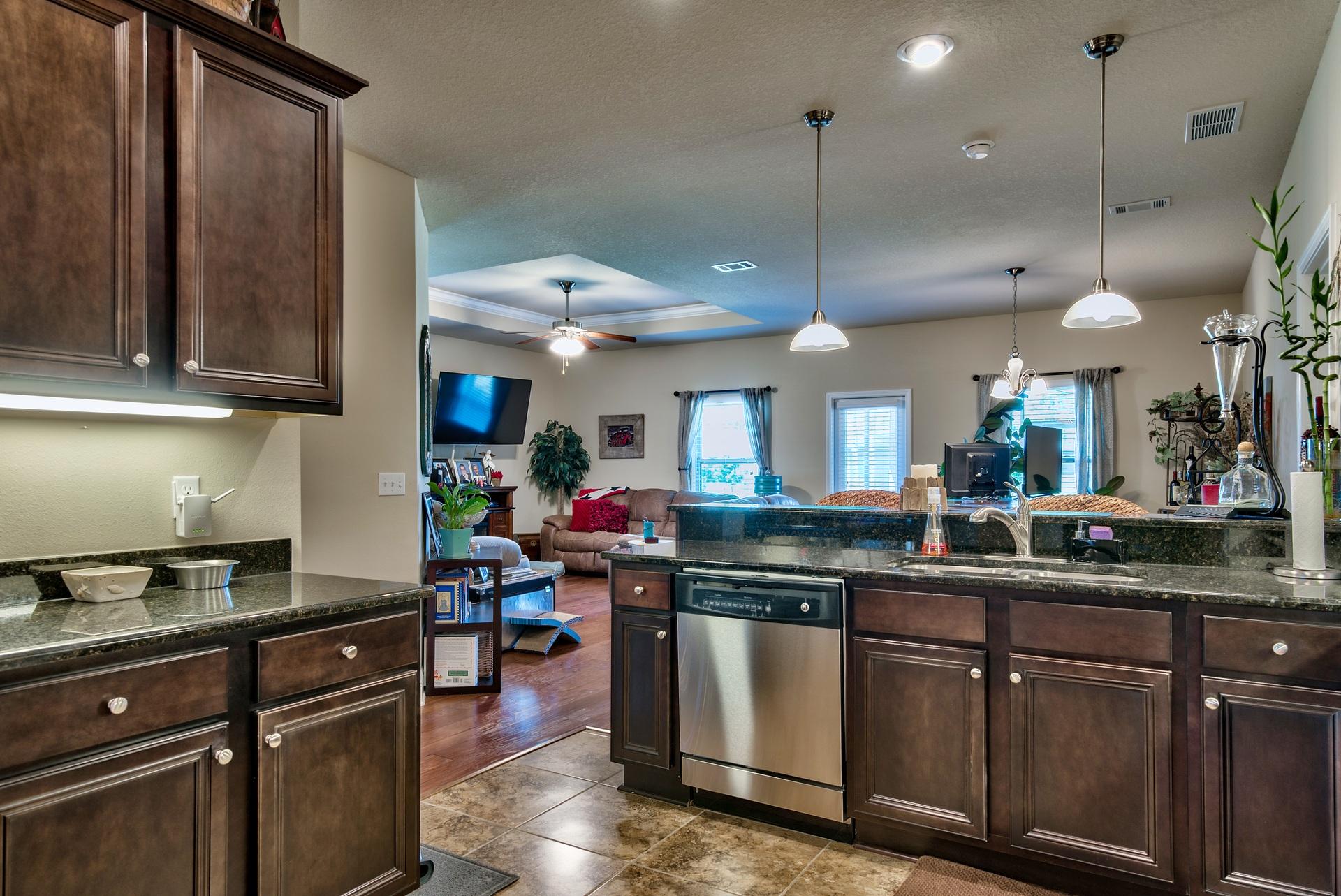 56 Pin Oak Loop Santa Rosa Beach, FL 32459 - Photo 7 of 27 a kitchen with lots of counter top space and a sink