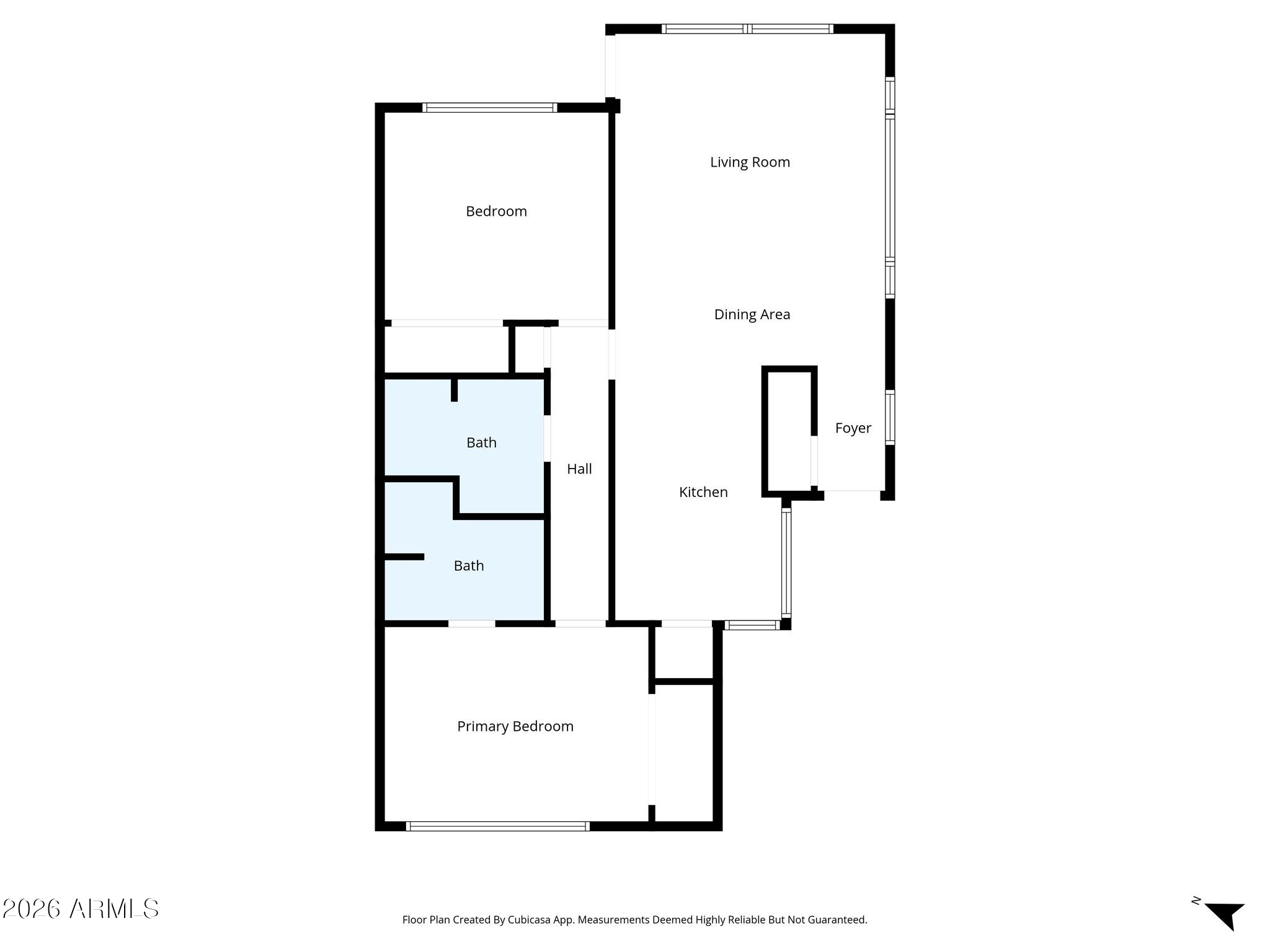 725 South Power Road, Unit 101 Mesa, AZ 85206 - Photo 38 of 38 a picture of a floor plan