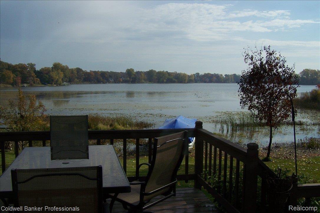 15501 Whitaker Road Linden, MI 48451 - Photo 18 of 22 LAKE VIEWS FROM DECK