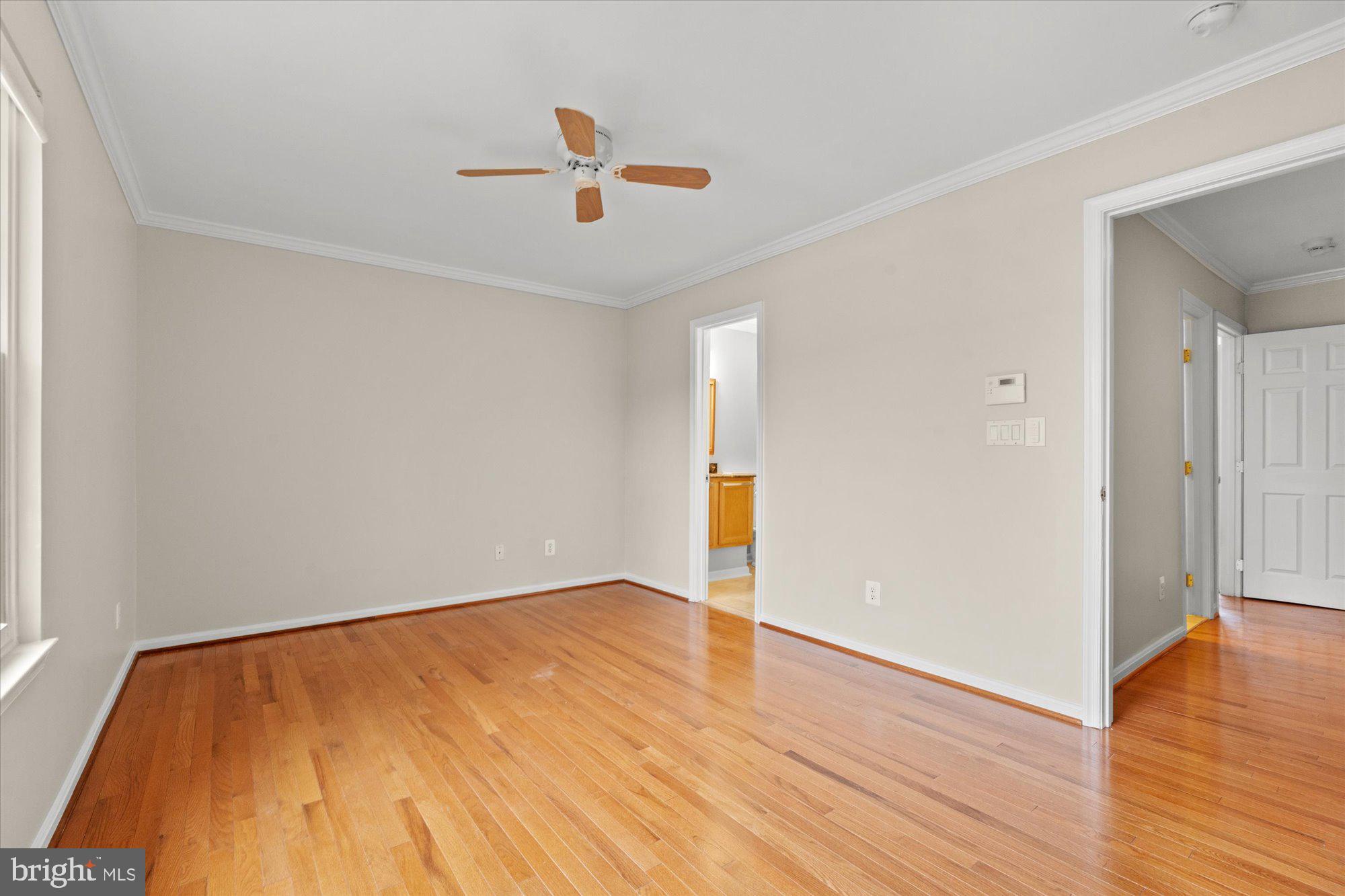 6 West Glebe Road Alexandria, VA 22305 - Photo 27 of 45 a view of empty room with wooden floor