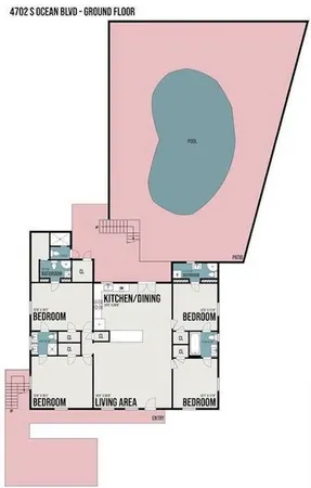 $1,499,000 | 4702 South Ocean Boulevard, Surfside Beach, SC 29575