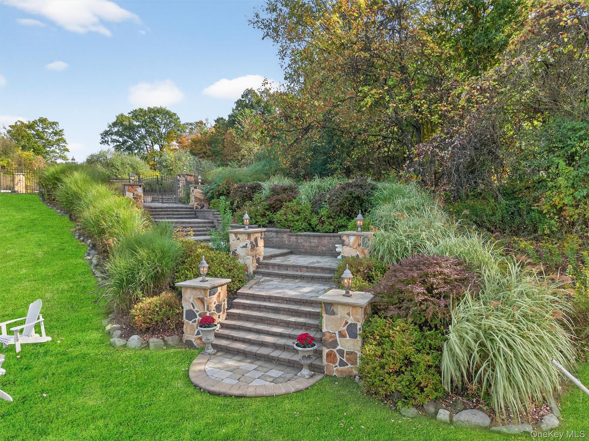 11 Dorian Way Campbell Hall, NY 10916 - Photo 38 of 40 a view of a chairs and table in the garden
