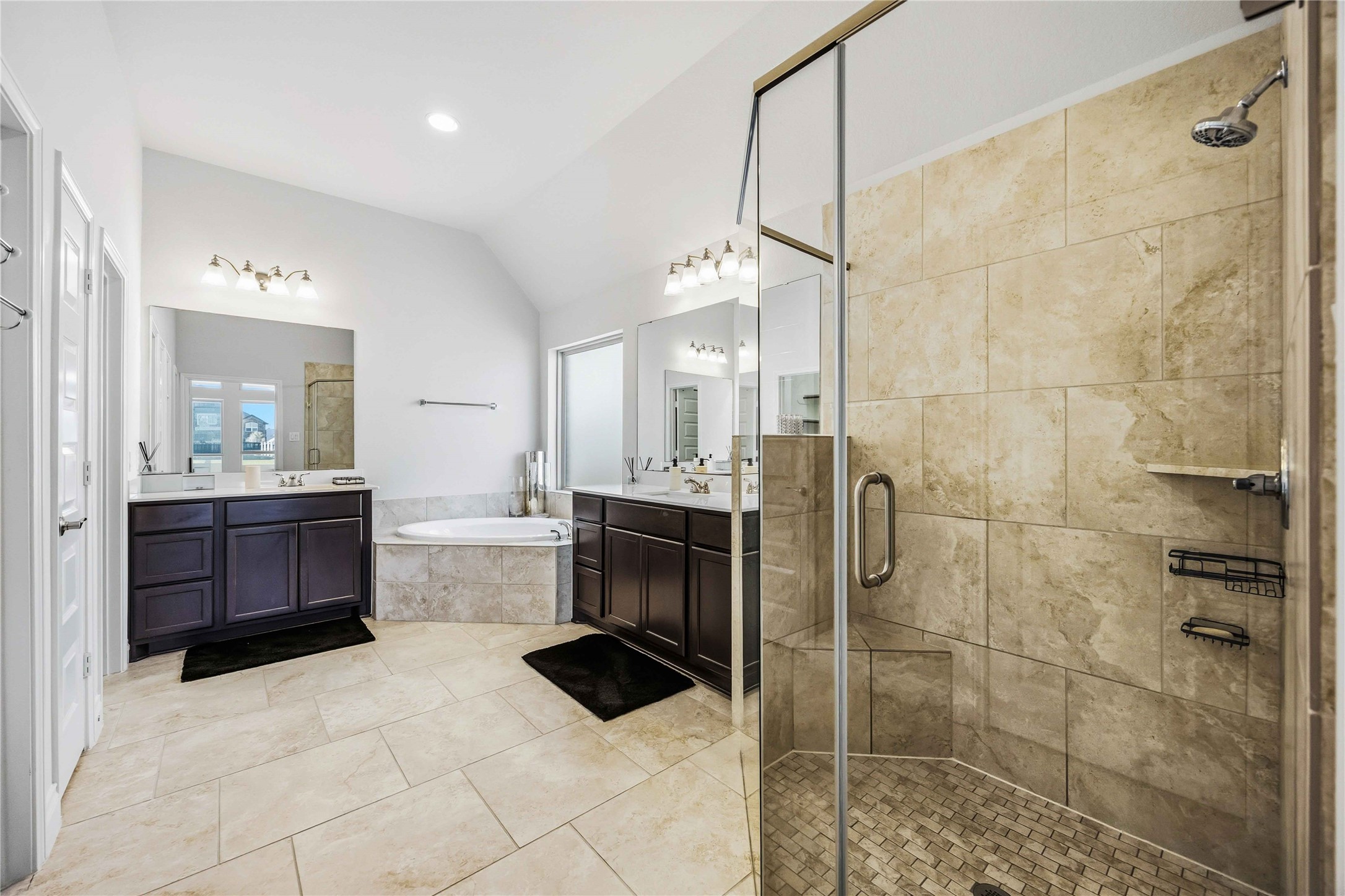 2726 Cutter Court Manvel, TX 77578 - Photo 27 of 44 a bathroom with a sink a toilet and shower