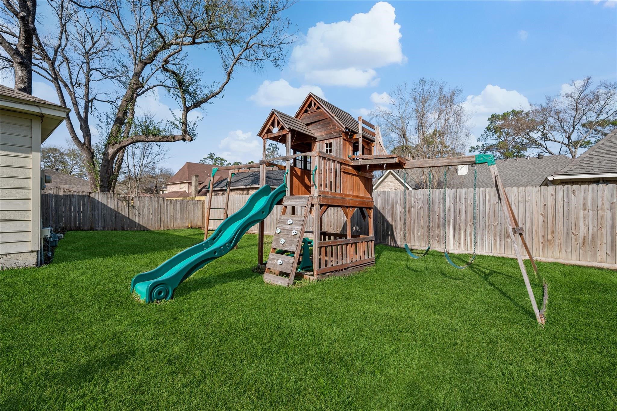 19702 Sweet Forest Lane Humble, TX 77346 - Photo 29 of 30 The sellers are allowing for the play set to remain if desired.