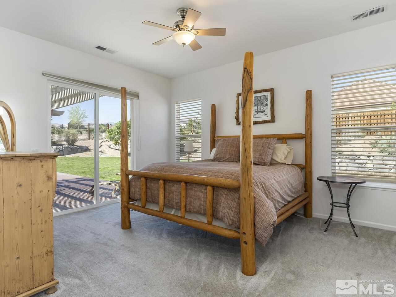 895 Peacepipe Loop Reno, NV 89511 - Photo 16 of 37 a bedroom with a bed and a table