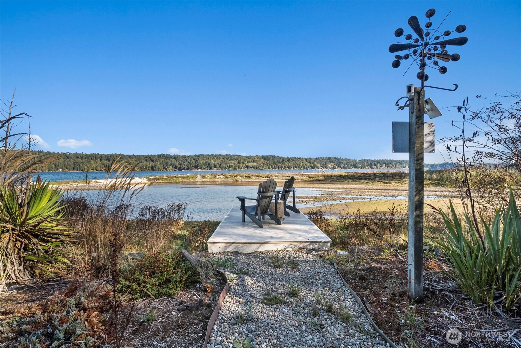 5208 Illahee Road Northeast Bremerton, WA 98311 - Photo 34 of 39 a view of a lake with a outdoor space