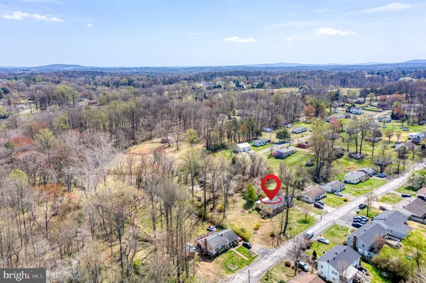 a view of city and mountain