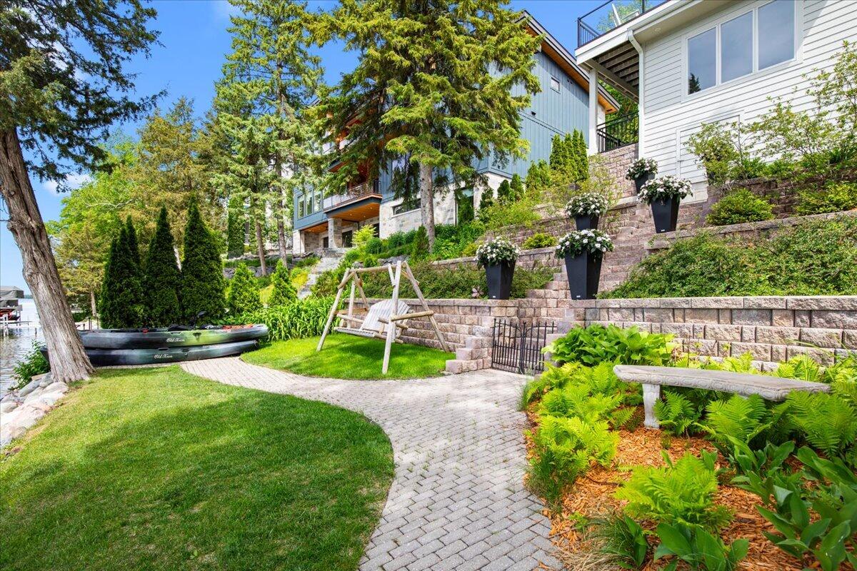4763 Fontana Beach Road, Unit 4762 Polk, WI 53086 - Photo 6 of 100 Shoreline + Paver Path