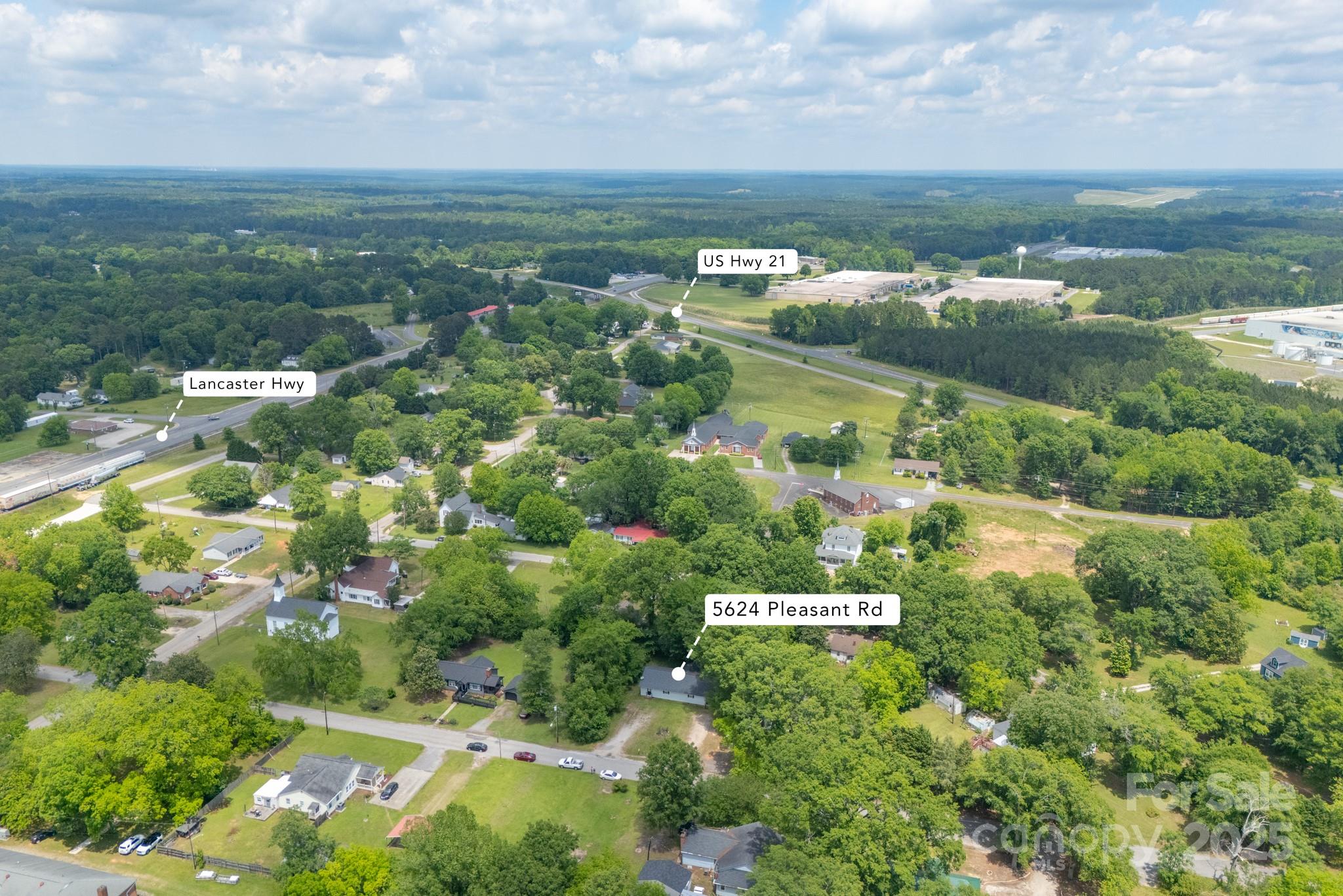 5624 Pleasant Avenue, Unit 3 Fort Lawn, SC 29714 - Photo 23 of 24 a view of a lake with a city
