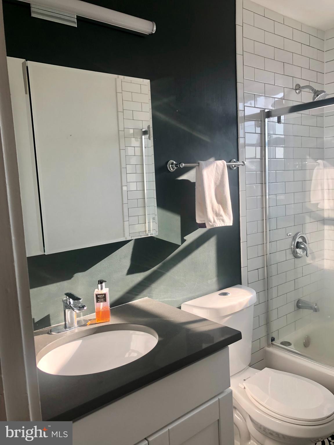 2901 16th Street Northwest, Unit 504 Washington, DC 20009 - Photo 17 of 22 Renovated bath