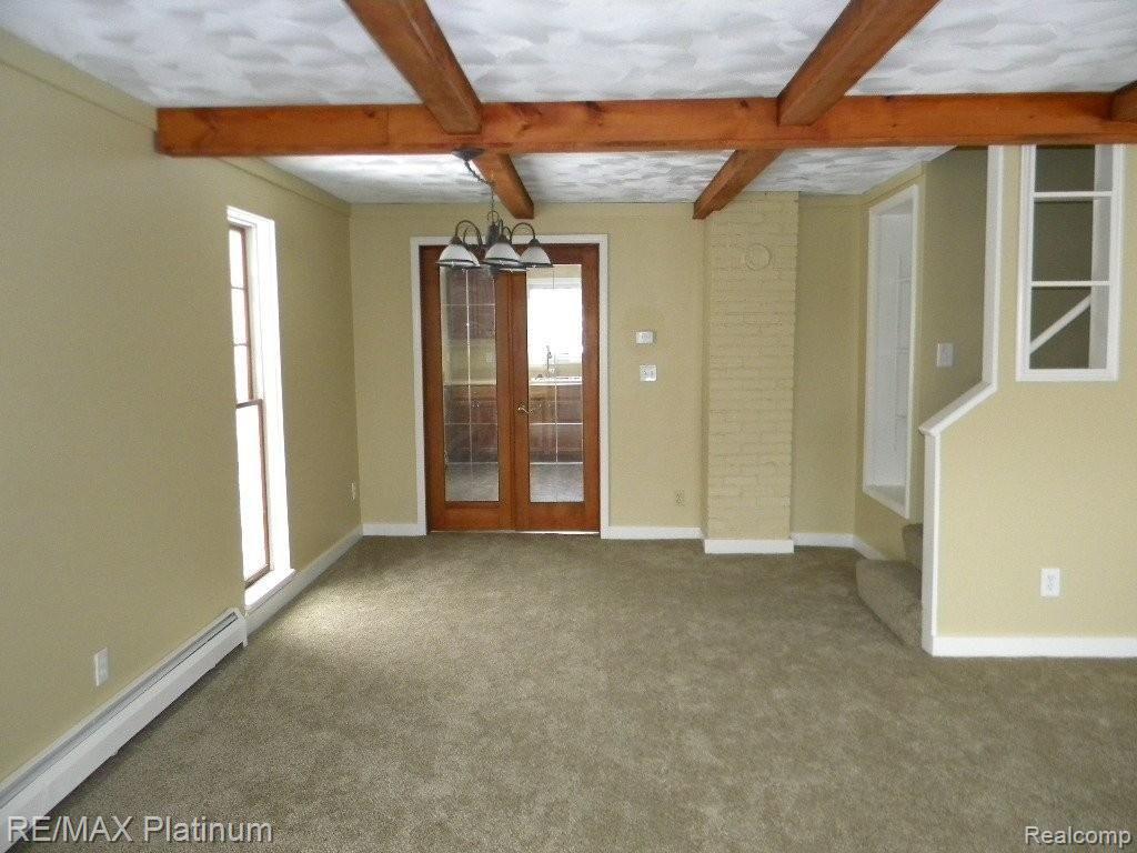 18049 Tipsico Lake Road Fenton, MI 48430 - Photo 4 of 25 French Doors to Kitchen