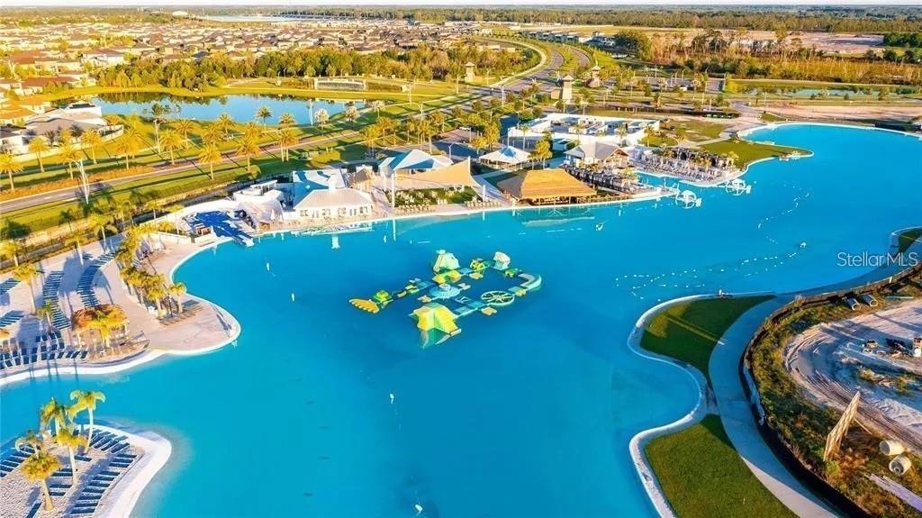 7360 Pool Compass Loop Wesley Chapel, FL 33545 - Photo 54 of 54 an aerial view of a residential houses with outdoor space swimming pool