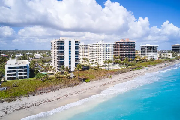a view of a city with tall building