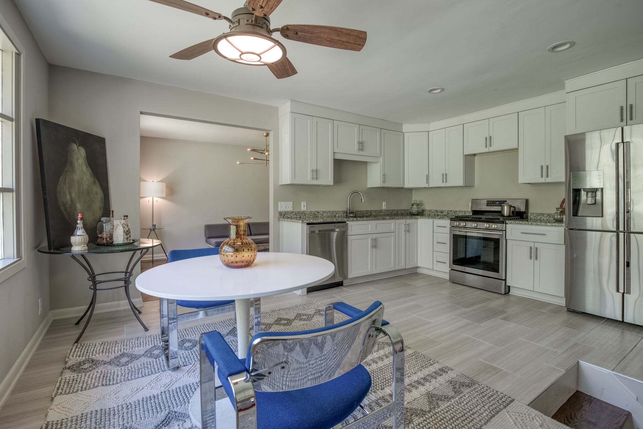 4134 West Hamilton Road Nashville, TN 37218 - Photo 12 of 35 a kitchen with a dining table and chairs