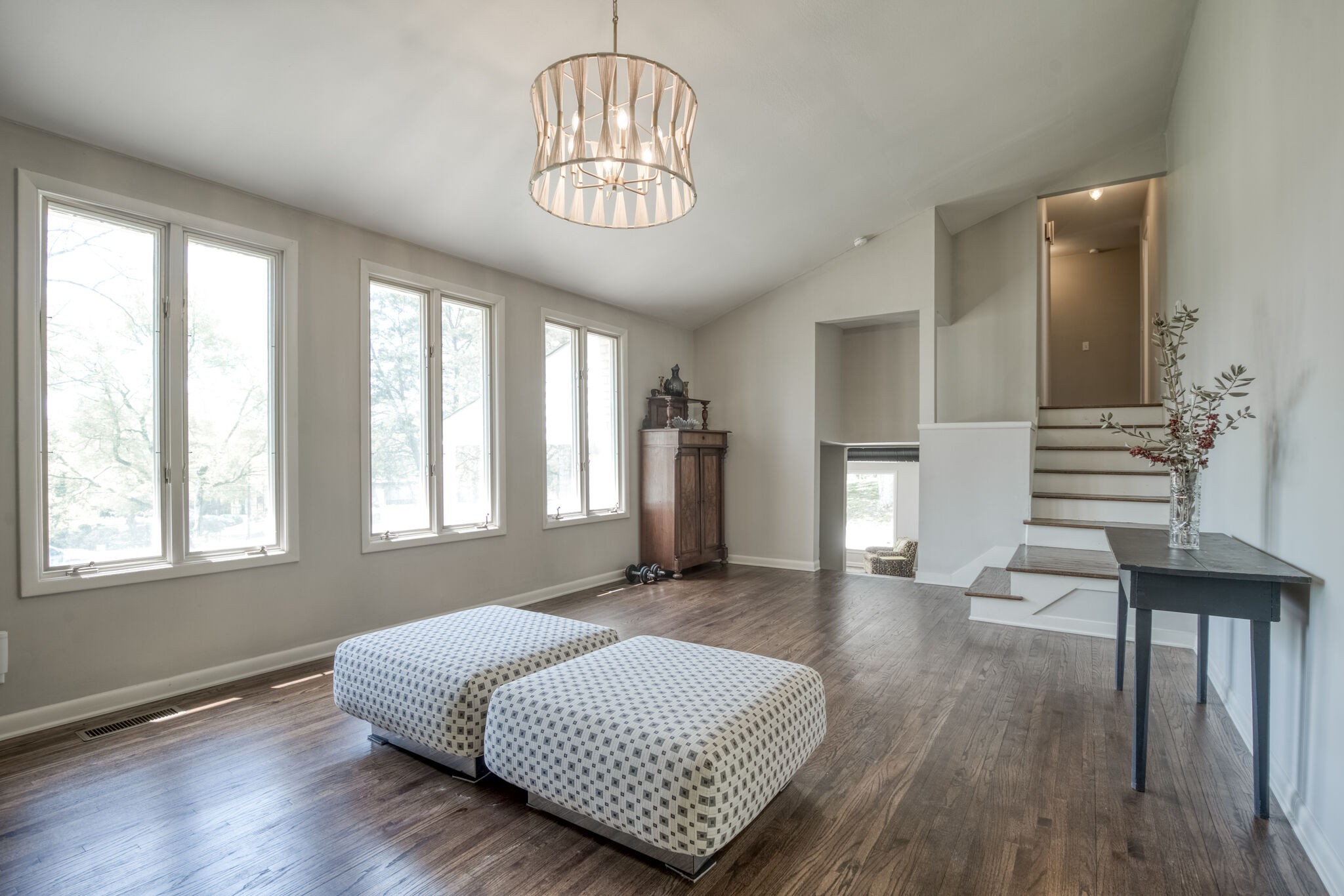 4134 West Hamilton Road Nashville, TN 37218 - Photo 7 of 35 a spacious bedroom with a bed and wooden floor