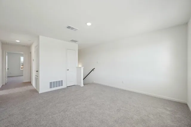 a view of empty room