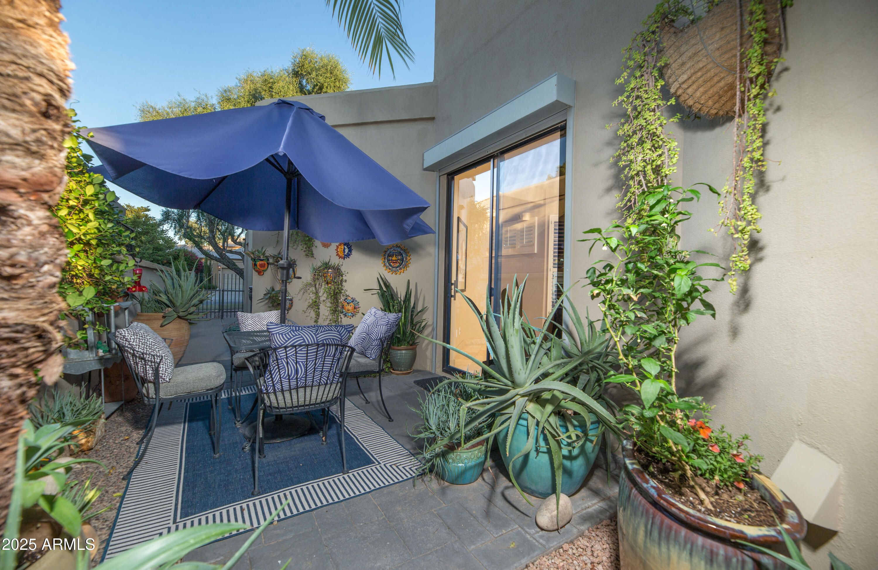 7878 East Gainey Ranch Road, Unit 35 Scottsdale, AZ 85258 - Photo 17 of 48 Courtyard off Kitchen