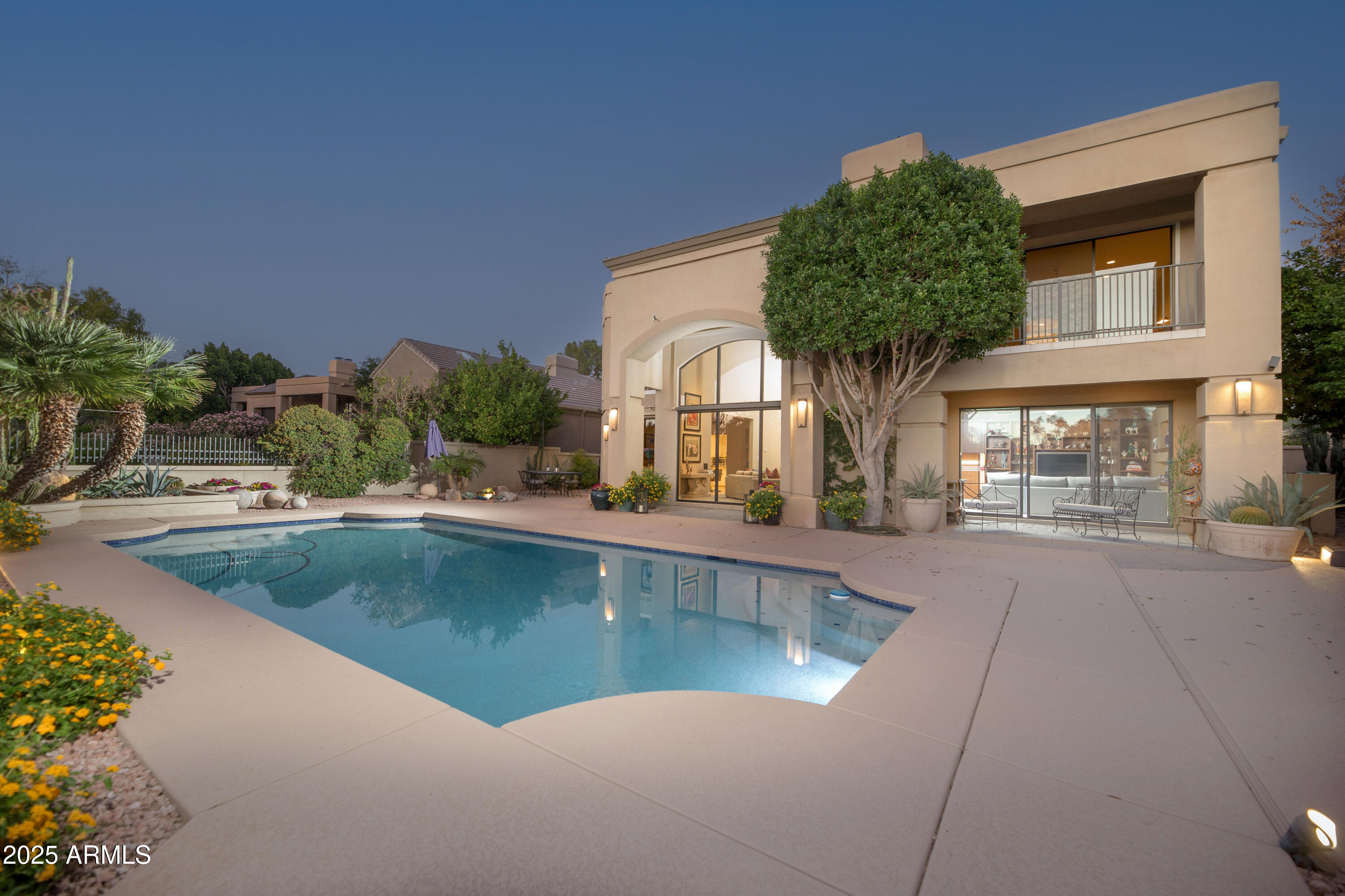 7878 East Gainey Ranch Road, Unit 35 Scottsdale, AZ 85258 - Photo 34 of 48 Backyard Oasis