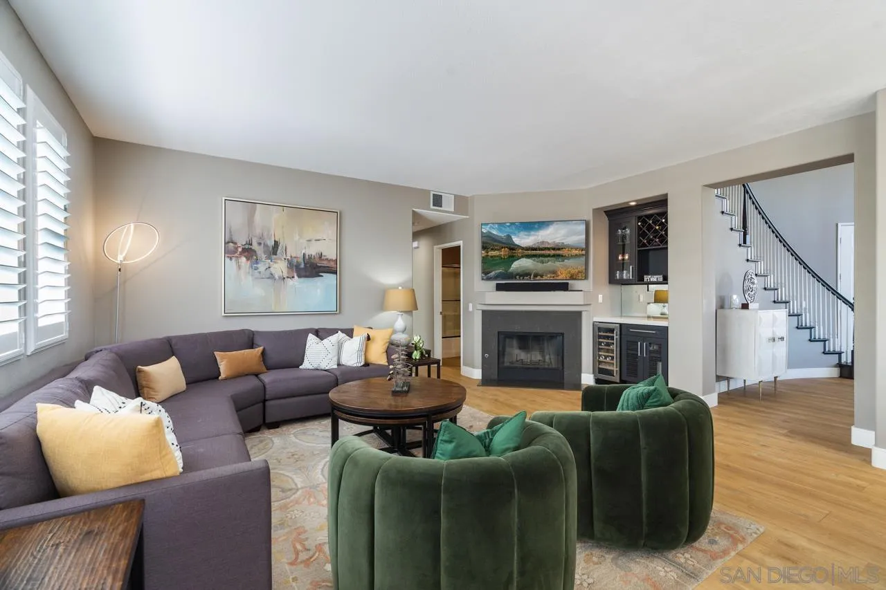 930 Merced River Road Chula Vista, CA 91913 - Photo 15 of 67 a living room with fireplace furniture and a fireplace