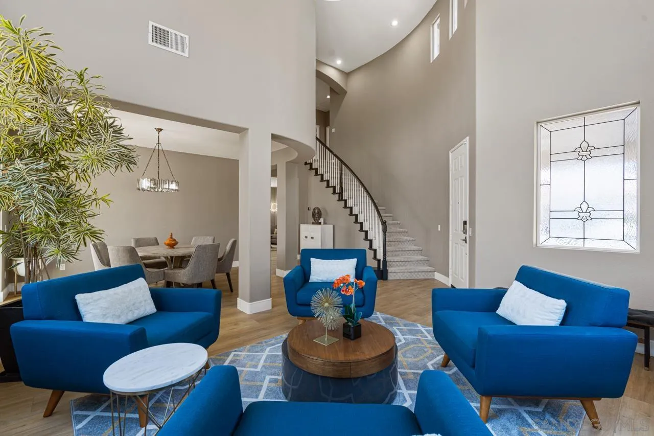 930 Merced River Road Chula Vista, CA 91913 - Photo 8 of 67 a living room with furniture and a potted plant