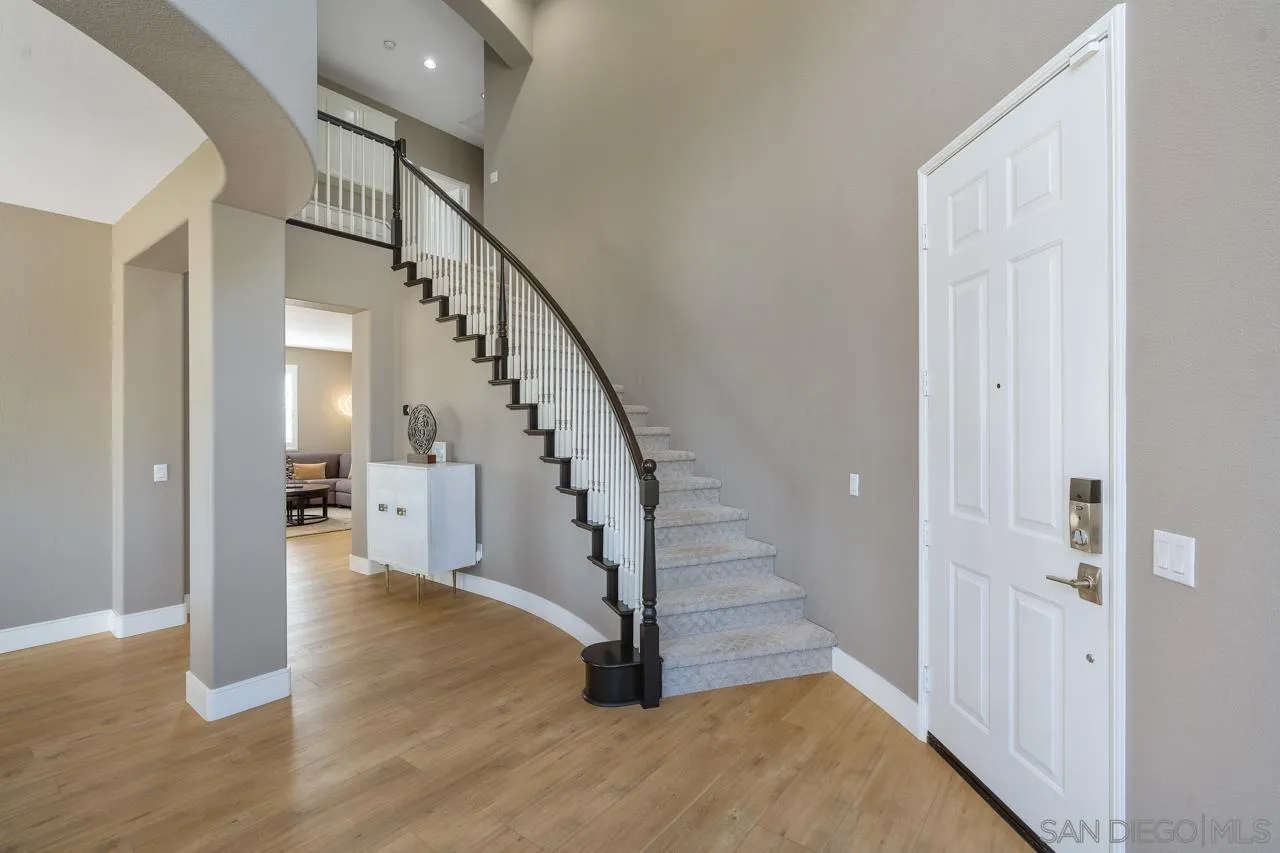 930 Merced River Road Chula Vista, CA 91913 - Photo 10 of 67 a view of entryway and hall with wooden floor