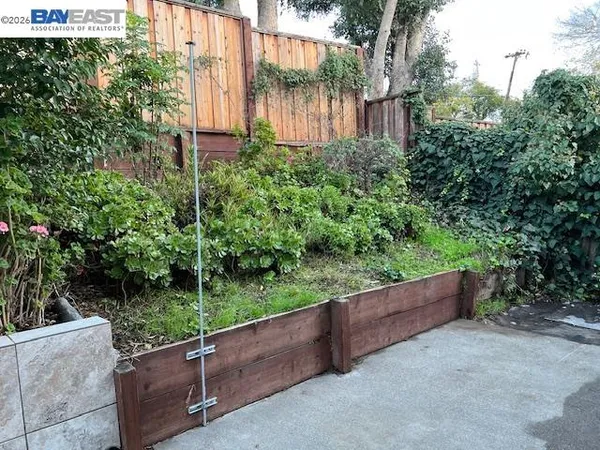 a view of outdoor space and deck