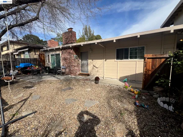 a view of outdoor space and deck