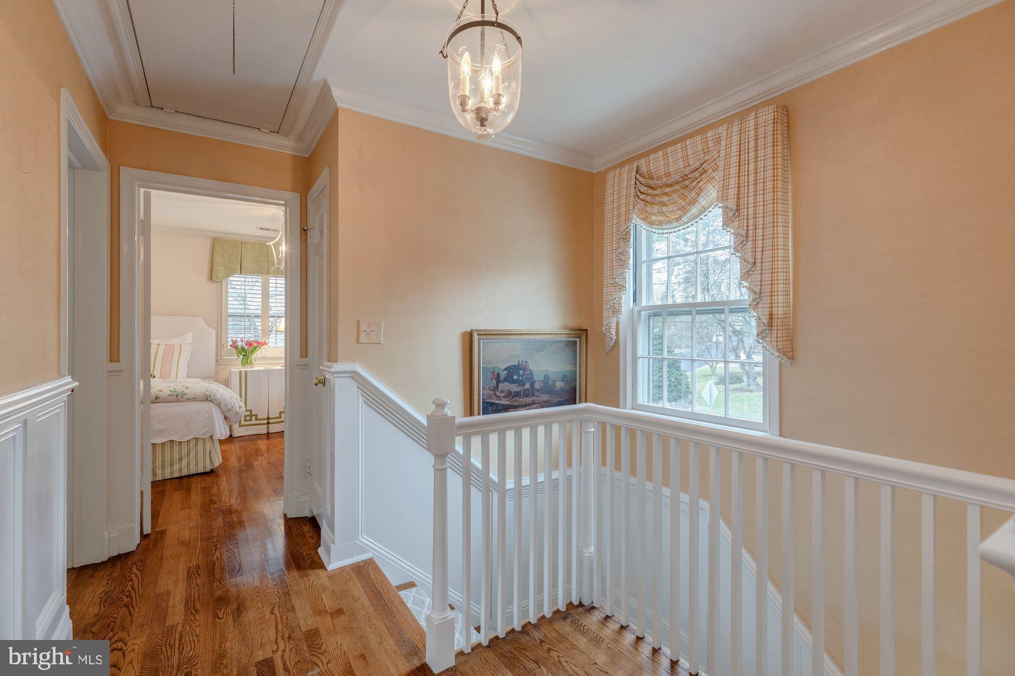 5301 Elliott Road Bethesda, MD 20816 - Photo 12 of 24 Upper Level - Staircase