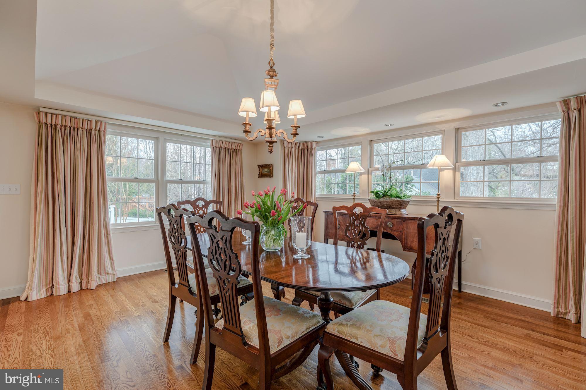 5301 Elliott Road Bethesda, MD 20816 - Photo 5 of 24 Main Level - Dining Room