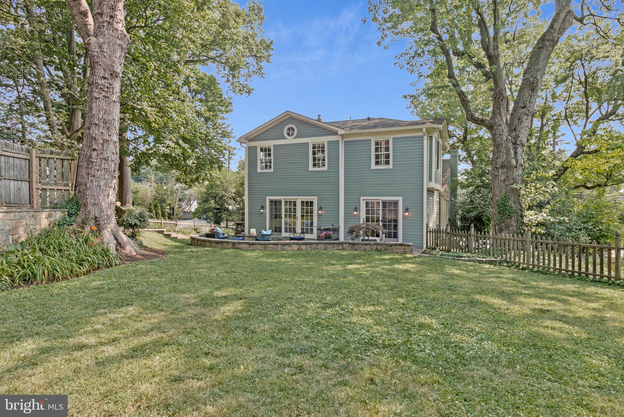 4701 River Road Bethesda, MD 20816 - Photo 54 of 61 View from yard toward the house