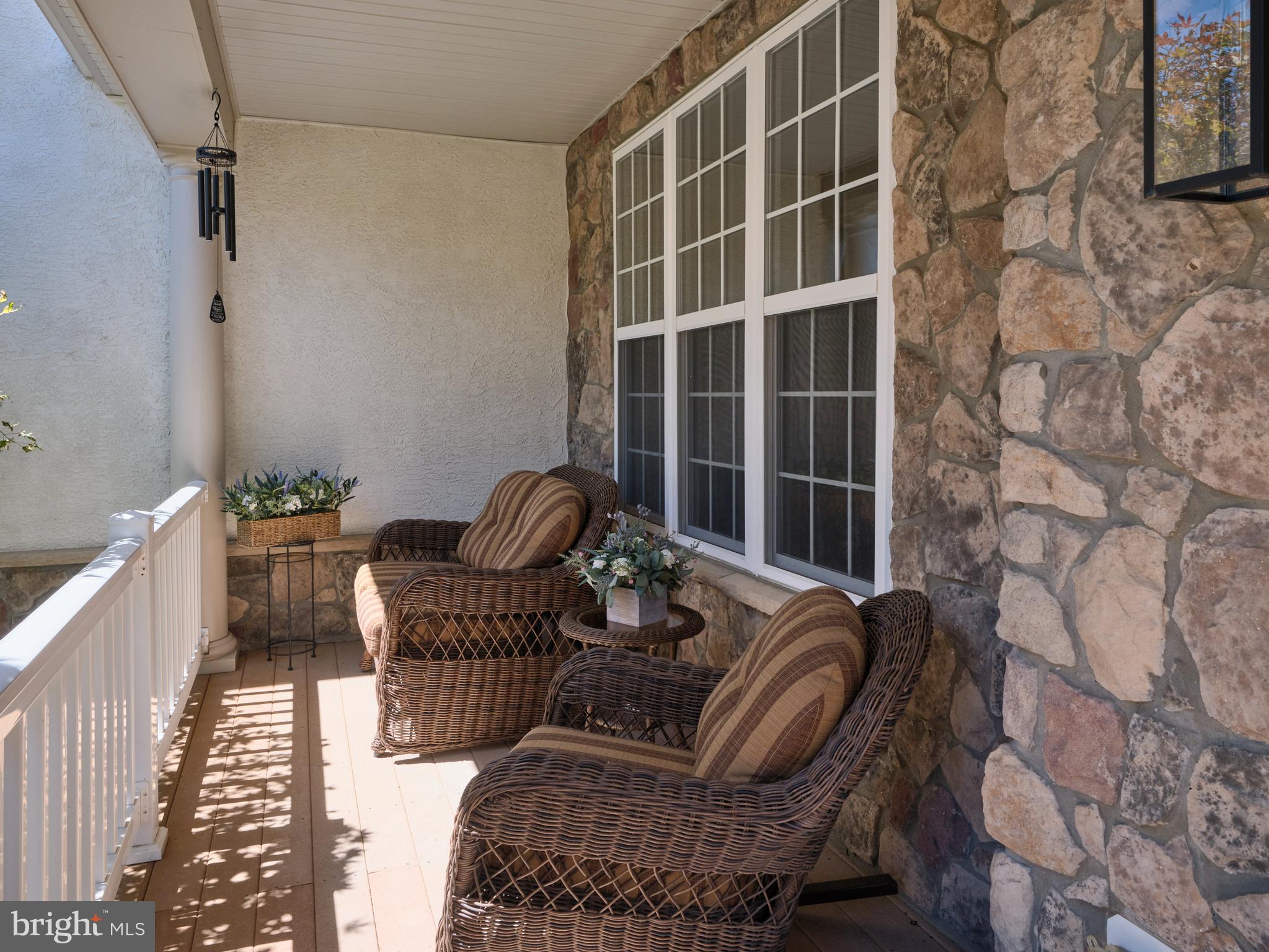 3844 Springtown Road Furlong, PA 18925 - Photo 2 of 46 Covered porch with Trex flooring