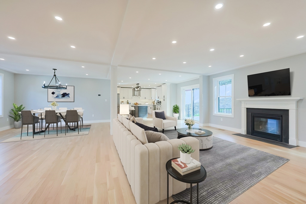 71 Old Nahant Road Wakefield, MA 01880 - Photo 13 of 42 a living room with furniture and a fireplace