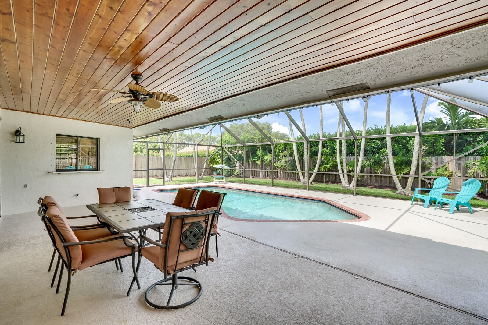 21929 Cricklewood Boca Raton, FL 33428 - Photo 38 of 47 Covered patio and screened pool