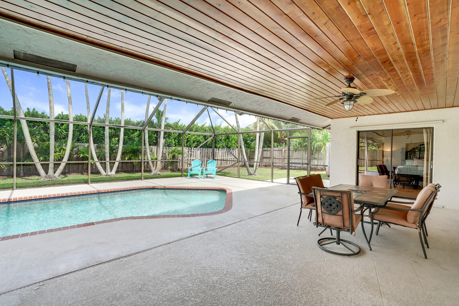 21929 Cricklewood Boca Raton, FL 33428 - Photo 39 of 47 Covered patio and screened in pool