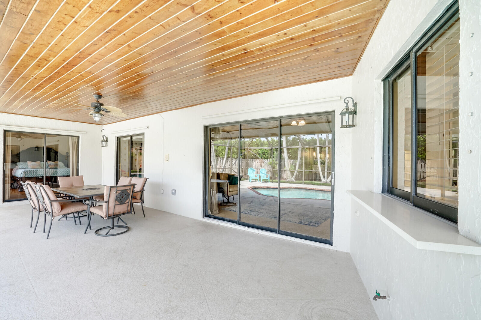 21929 Cricklewood Boca Raton, FL 33428 - Photo 40 of 47 Covered patio and screened pool