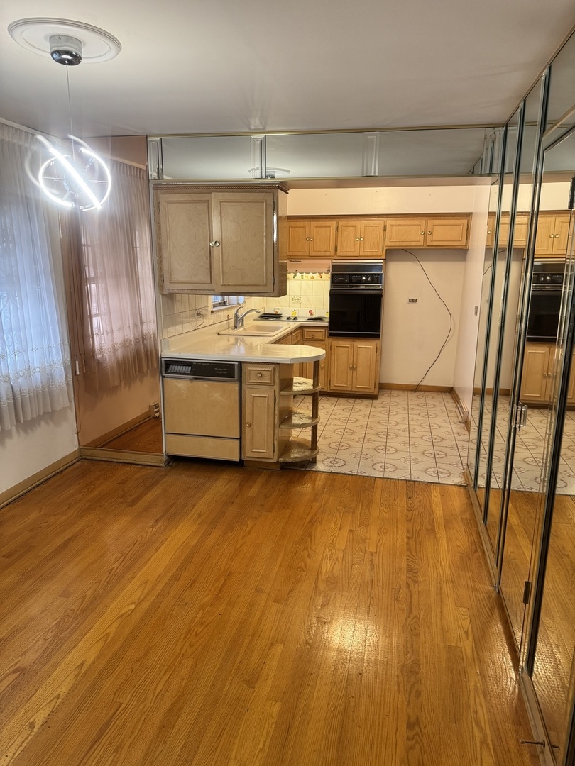 8900 South Prairie Avenue Chicago, IL 60619 - Photo 4 of 18 a view of a kitchen with a sink and dishwasher