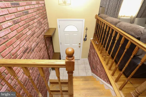 a view of a balcony