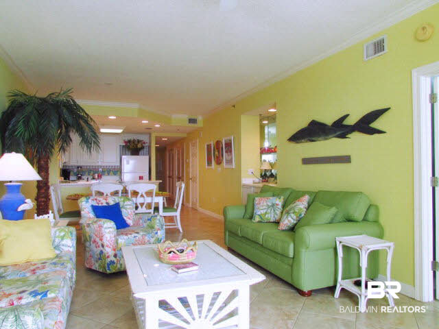 25342 Perdido Beach Boulevard, Unit 802 Orange Beach, AL 36561 - Photo 5 of 31 Living Room