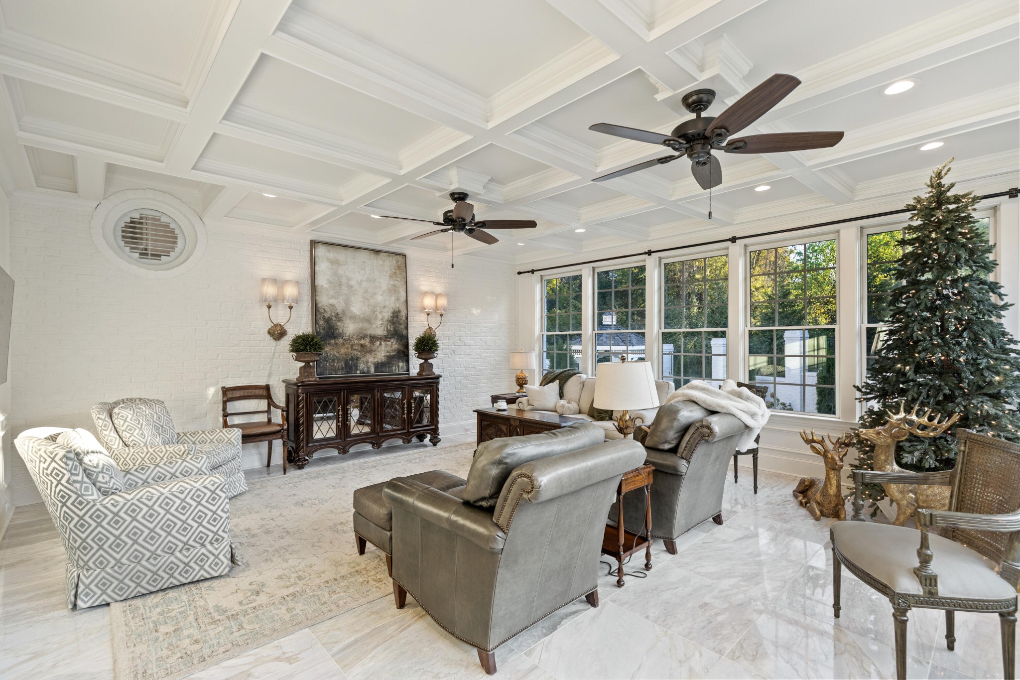 8421 Pedigo Road Powell, TN 37849 - Photo 17 of 57 a living room with furniture and a large window
